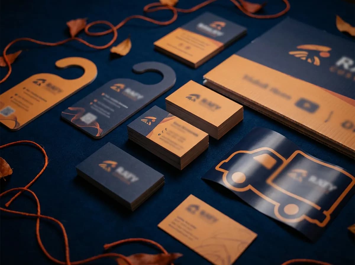Printed marketing materials for contractors